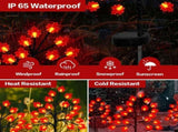 Transform Your Outdoor Space with Solar Maple Leaf Stake Lights Charming Warm Pathway Decor with V1341-ZY-X8LAQC49-3PCS-LARGEMAPLELEAF