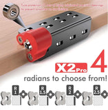 Woodworking Chamfering Tool, Manual Edge Planer Deburring Tool, Aluminum Wood Edge Trimmer for V1107-146-54393-BLA-A
