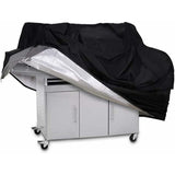Bbq Cover, Waterproof Anti-Uv Barbecue Cover 210D Oxford Cloth Bbq Protective Cover Grill Cover V1188-MS-227-2508