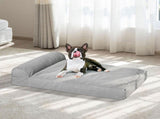 PaWz Pet Bed Chew Proof Memory Foam M Medium PT1217-M-GY