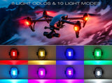 12PCS Wireless Led Strobe Lights, Wireless LED Strobe Lights with Remote Control, 7 Colors IP65 V1366-AZ2-W-11487
