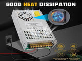 New Version DC 12V 50A 600W Power Supply, 110V AC to 12V DC Converter Transformer Adapter SMPS V1192-AZ-W-20898