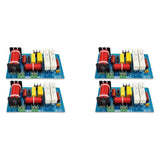 4Pcs PA-2A 2 Ways Speaker Crossover Treble 450W Pure Subwoofer Frequency Divider Filters DIY for V1370-AZ4-08059