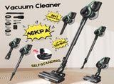 46Kpa Strong Suction, Lightweight Handheld Vacuum Cleaner, 2500mAh Removable Battery with Wall V1181-CT5P