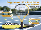 Everfit 27 Inch Tennis Racket Lightweight Racquet for Beginner Adult Players TR-FASTCRTL-GD