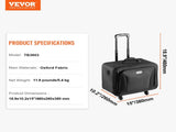 Rolling Makeup Train Case Large Storage 3 Tiers, Convenient Carry With Handle, Wheels, Strap, V952-HZBXLGS3C000ZDTHJV0
