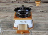 Manual Coffee Grinder - Compact Ceramic Hand Mill for Household Use V1263-JX-4459