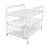Cup Storage Organizer Shelf 2 Tier Pull Out Countertop Organizer Multifunctional Desktop Storage V1294-YM0710-3117230264112