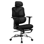 Artiss Ergonomic Office Chair Footrest Black OCHAIR-H-FZ28-BK