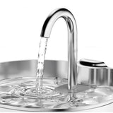 USB 2.2L Stainless Steel Pet Water Fountain for Cats and Small Dogs V1263-JX-6168