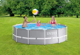 Intex PRISM Premium 12' Metal Frame Pool Outdoor Above Ground 366cm x 99cm - 26716 V1032-IXPRISM12X99_26716