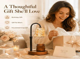 Candle Warmer Lamp with Timer Dimmable, Birthday Gifts for Women Mom, House Warming Gifts New Home V1192-AZ-W-25082