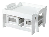BoPeep Kids Table and Chairs Set Storage KD1032-LG