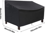 163*66*89 cm - Garden bench covers - Garden chair covers - Dust cover - waterproof - Garden V1188-MS101-02737-1