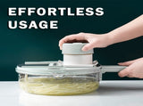 Multifunctional vegetable cutter 9in1 - Onion Professional Cutter 5 Stainless Steel Blades V1370-AZ4-00730