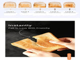 BEAR Double Slots Bread Toaster With Glass Window DSL-C02X1 V581-6940971237460