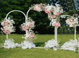Fin Set Of 3 Wedding Arch Balloon Frame Metal Arch Backdrop Stand Birthday Party V767-HQ-XJ1348-V1