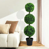 Lambu Artificial Triple Ball Boxwood Trees UM1257-3