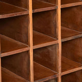 Wine Rack For 16 Bottles Solid Reclaimed Wood 43_244831