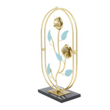 Table Top Ornament Nordic Style Innovative Metal Iron Craft Decoration for TV Cabinet Rose V1294-YM0706-3115230058212