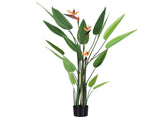 Artiss 150cm Artificial Bird of Paradise Plant with Flowers Realistic Leaves for Home Office Decor AP-TREE-BIRD-FL-150