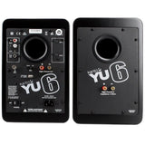 Kanto YU6 200W Powered Bookshelf Speakers with Bluetooth and Phono Preamp - Pair, Matte Black with V398-KO-YU6MB-S6