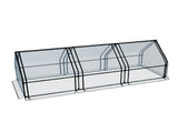 Green Fingers Greenhouse 2.7x0.9x0.9M Mini Green House Raised Garden Bed Planter Box GH-MINI-F-270X92-TP