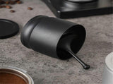 58mm Coffee Dosing Cup Aluminum Alloy Espresso Funnel Silver Barista Tool V1263-JX-5666