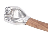 Hand Hammer Wooden Handle Stainless Steel Head Multifunctional Hammer for Construction Gardening V1294-YM0901-3114250063911