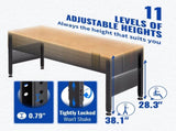 Adjustable Workbench, 1220 x 508 x 968 mm Garage Table with 719-968 mm Heights & 900 kg Load V952-LDSGZTSM4820V400PV3