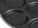 7 Holes Frying Pan Non Stick Fried Eggs Cooking Pan Burger Mold Household Kitchen Cookware V1369-AZ3-W-15547