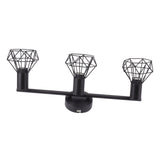 3 Light Track Lighting Kit Rotatable Heads Matte Black Finish Modern Fashionable Ceiling Spotlight V1294-YM0703-3119230081211