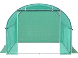 Walk-in Tunnel Greenhouse, 3 x 2 x 2 m, Portable Plant Hot House with Galvanised Steel Frame, 1 Top V952-YDSDWSL1077FTKHD5V0