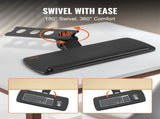 Keyboard Tray under Desk Adjustable Height and Angle Slide Out Keyboard Holder 25 x 9.8 inch V767-VVR-JPBMDF0000000AC01V0