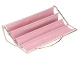 Desk Shelf Organizer Multi Layer Exquisite Premium Metal Leather Durable Stable Wide Application V1294-YM0714-3115210277912
