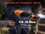 MIG, 130A Synergic Mig Welding Machine, 2-in-1 Gas MIG/Gasless Flux Core MIG Multi-Process V952-MIGYXHJ2H113A5ZGSV3