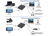 Video Capture Card 1080P High Speed 4K HDMI-compatible to USB3.0 Game Capture Device for Live V1263-JX-273
