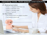 Innovative Airplane Shaped Desktop Mini Portable Fan USB Charging for Home Office UsePink V1294-YM0901-3113200062012