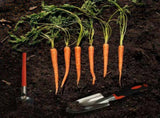 Garden Tools Set - 13 Pieces Heavy Duty Ergonomic Handle Gardening Tools with Carrying Case, Rake, V1366-AZ2-W-06106