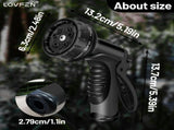 LOVFEN Garden Water Hose 30.49 meters, non-extensible lightweight hose, with nozzle, suitable for V1102-HESG-001