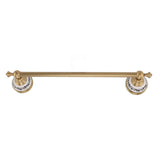 40.5cm Bathroom Towel Bar Copper Bath Towel Rack Single Towel Bar Wall Mounted Towel Holder European V1294-YM0706-3112230063512
