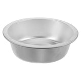 Large Dishwashing Tub for Household Use in Silver Aluminum Round Bowl 1Pack V1369-AZ3-W-23299