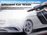 Electric Foam Sprayer for Car Wash, Garden & Home Cleaning, Rechargeable High-Pressure Tool with V1107-CS-DDXCPH