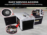 GENPOWER 7kW Peak 5kW Rated Commercial Diesel Generator, Three Phase 415V, Electric Start, V219-GENDSLGN5K3A