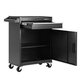 Giantz Tool Chest Trolley Cabinet Rolling Toolbox Garage Storage Tools organizer TB-1DR-DOOR-BK