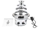 4 Tiers Electric Chocolate Cream Melting Machine Fondue Maker Fountain V1294-YM0901-GB-JY12519