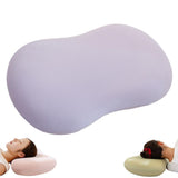 21.6*13.7*3.5inch Ice Silk Neck Support Pillow,Soft Ergonomic Memory Foam Pillow for Side V1107-115-27920-PUR2