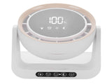 Desk Fan with Digital LED Display Personal Wall Mounted Table Fan 6 Inch for Home Office 5 Wind V1294-YM0901-3113250066211