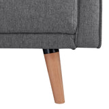 Picasso 2 Seater Fabric Sofa Lounge Couch Dark Grey V315-VOL-PICA-02