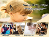 50 Pcs Double Grip Hair Clips 2 inch Metal Snap Hair Clips Women Hair Barrettes for Hair Making, V1192-AZ-W-17505